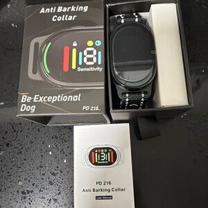PD 216 Anti Barking Collar - Black